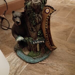 This Is A Fiji Graphics Mountain Bear Lamp